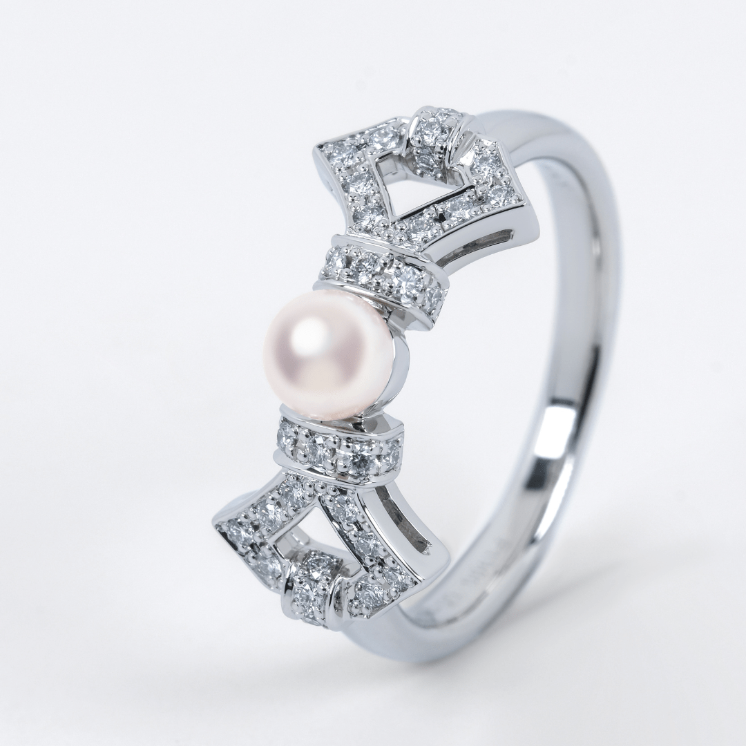 ART DECO PEARL Ring - LARICH