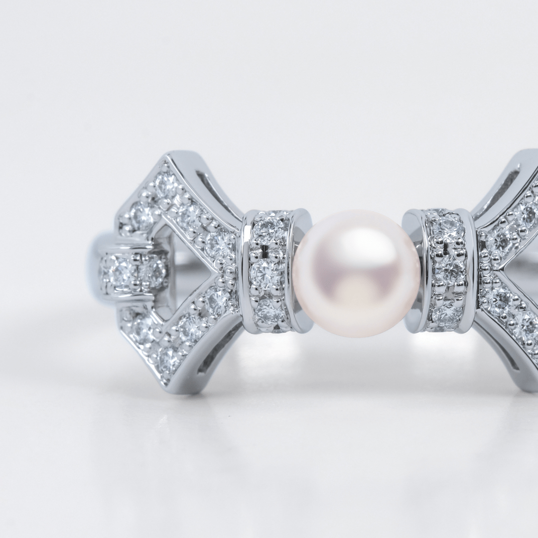 ART DECO PEARL Ring - LARICH
