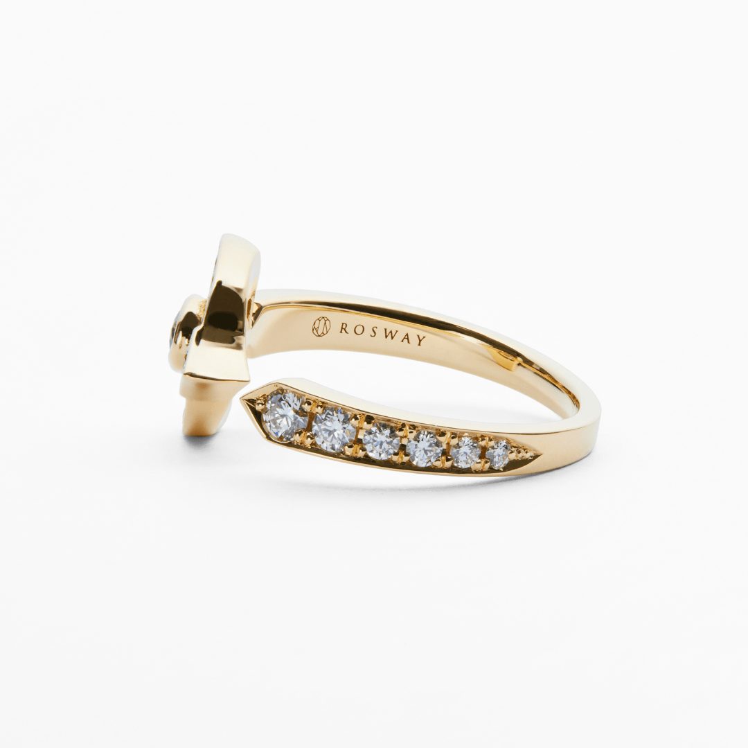 ART DECO Green Garnet Ring - LARICH