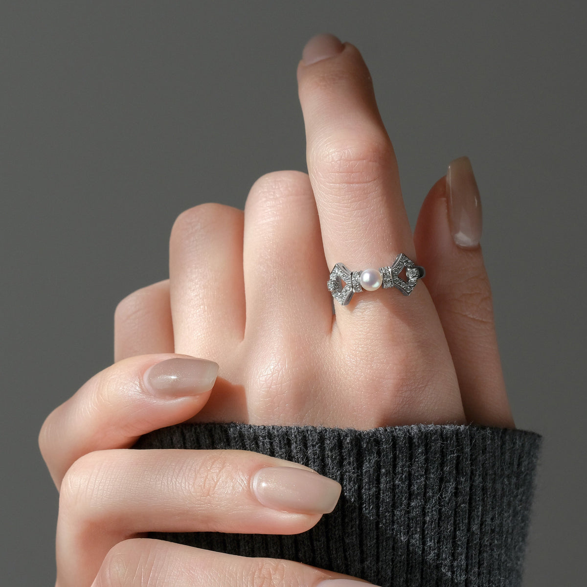 ART DECO PEARL Ring - LARICH