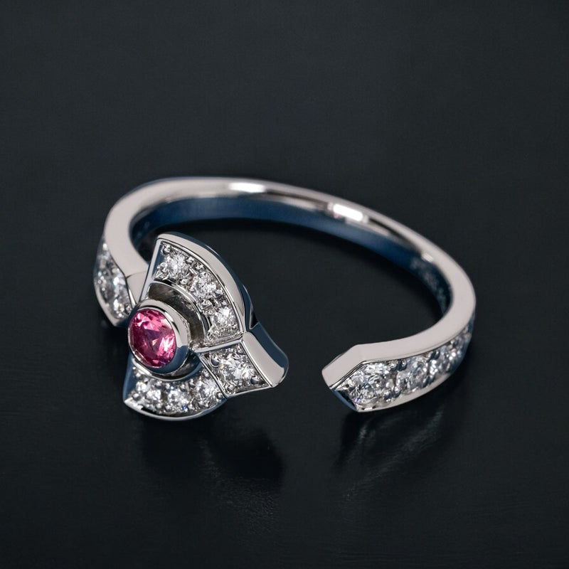 ART DECO Pink Spinel Ring - LARICH