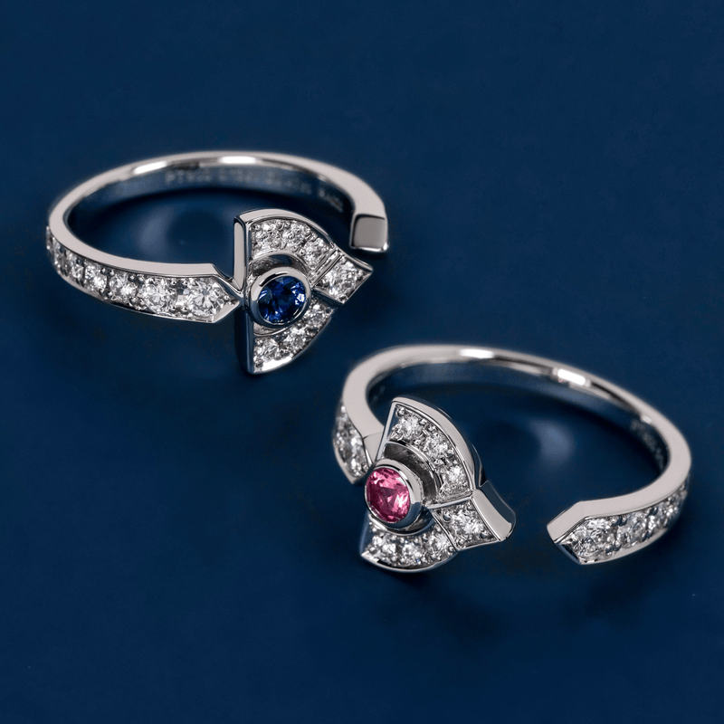 ART DECO Pink Spinel Ring - LARICH