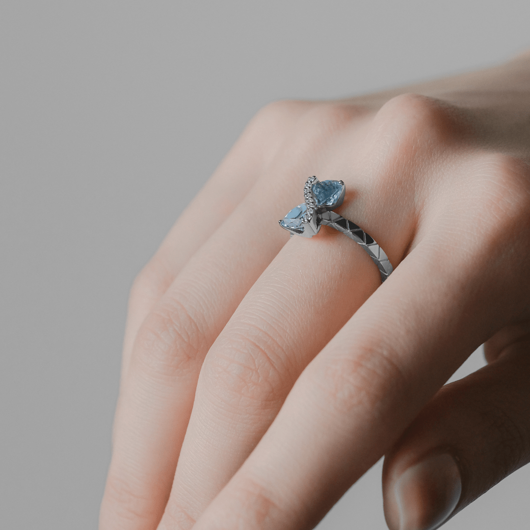 AWAKENING Aquamarine Ring - LARICH