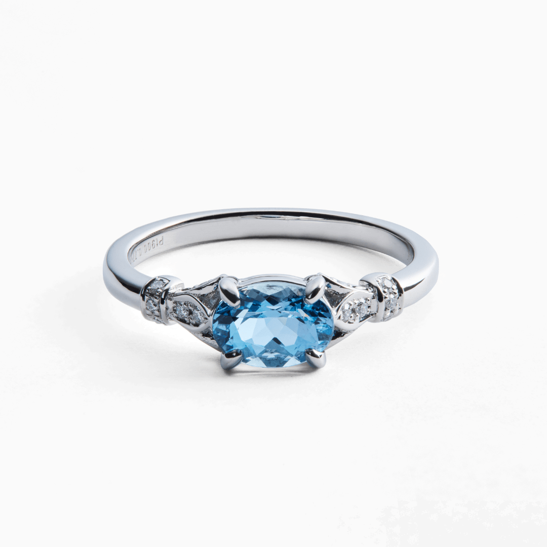 BIANCA Aquamarine Ring - LARICH