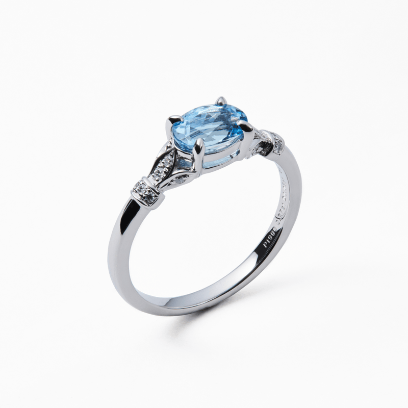 BIANCA Aquamarine Ring - LARICH