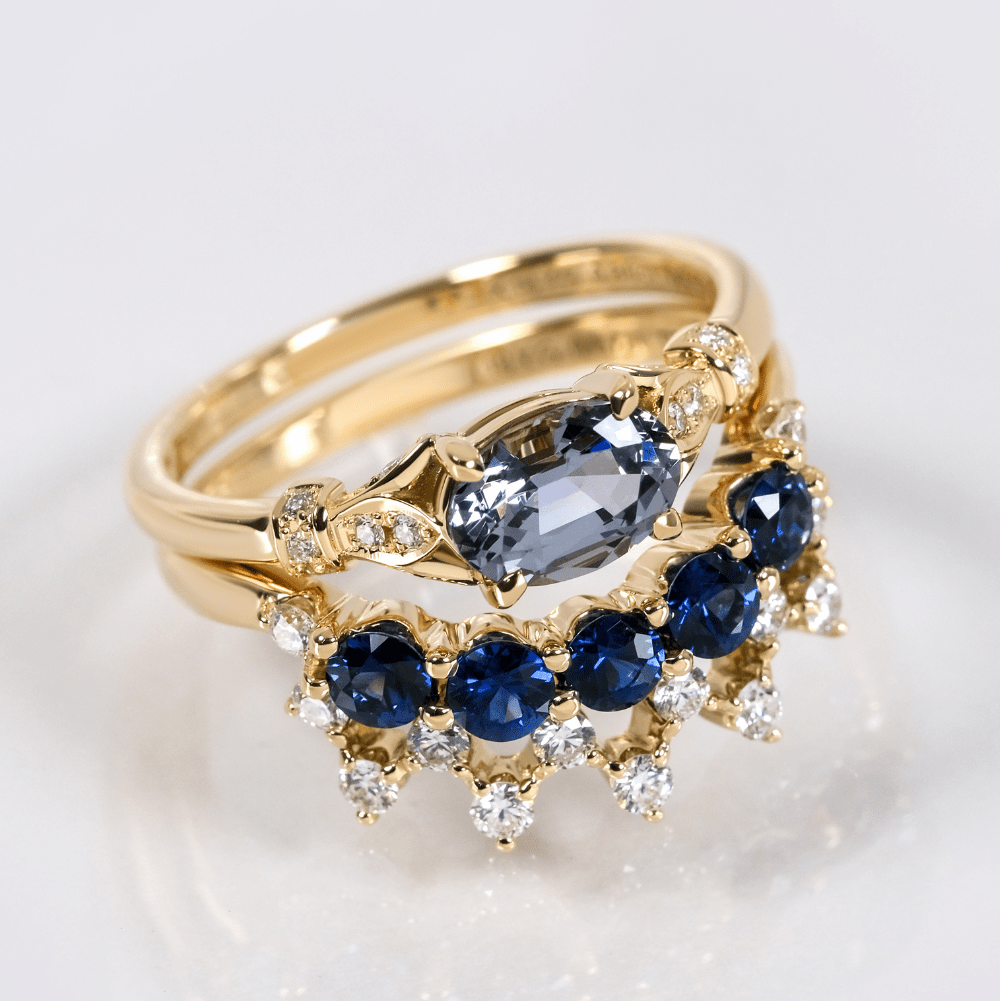 BIANCA Gray Spinel Ring - LARICH