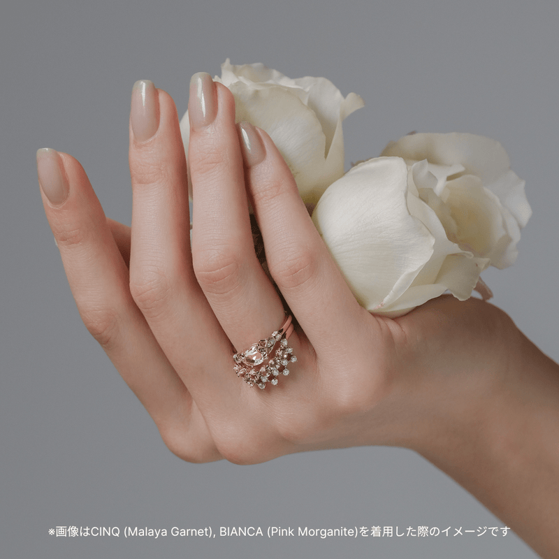 BIANCA Gray Spinel Ring - LARICH
