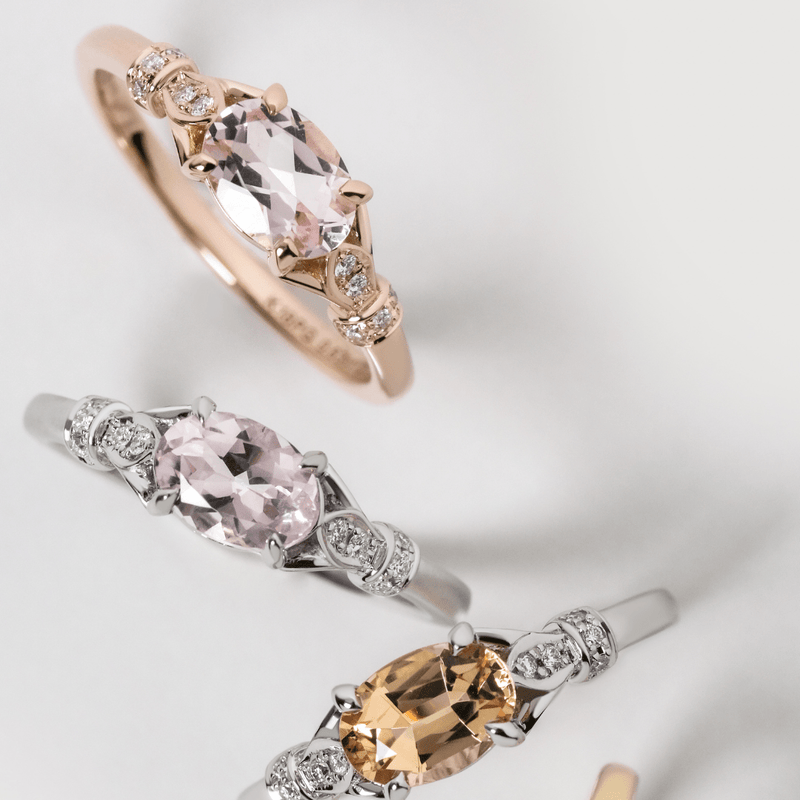BIANCA Morganite Ring - LARICH