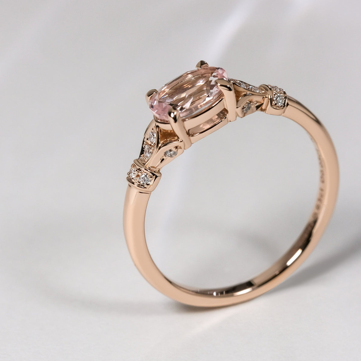 BIANCA Morganite Ring - LARICH
