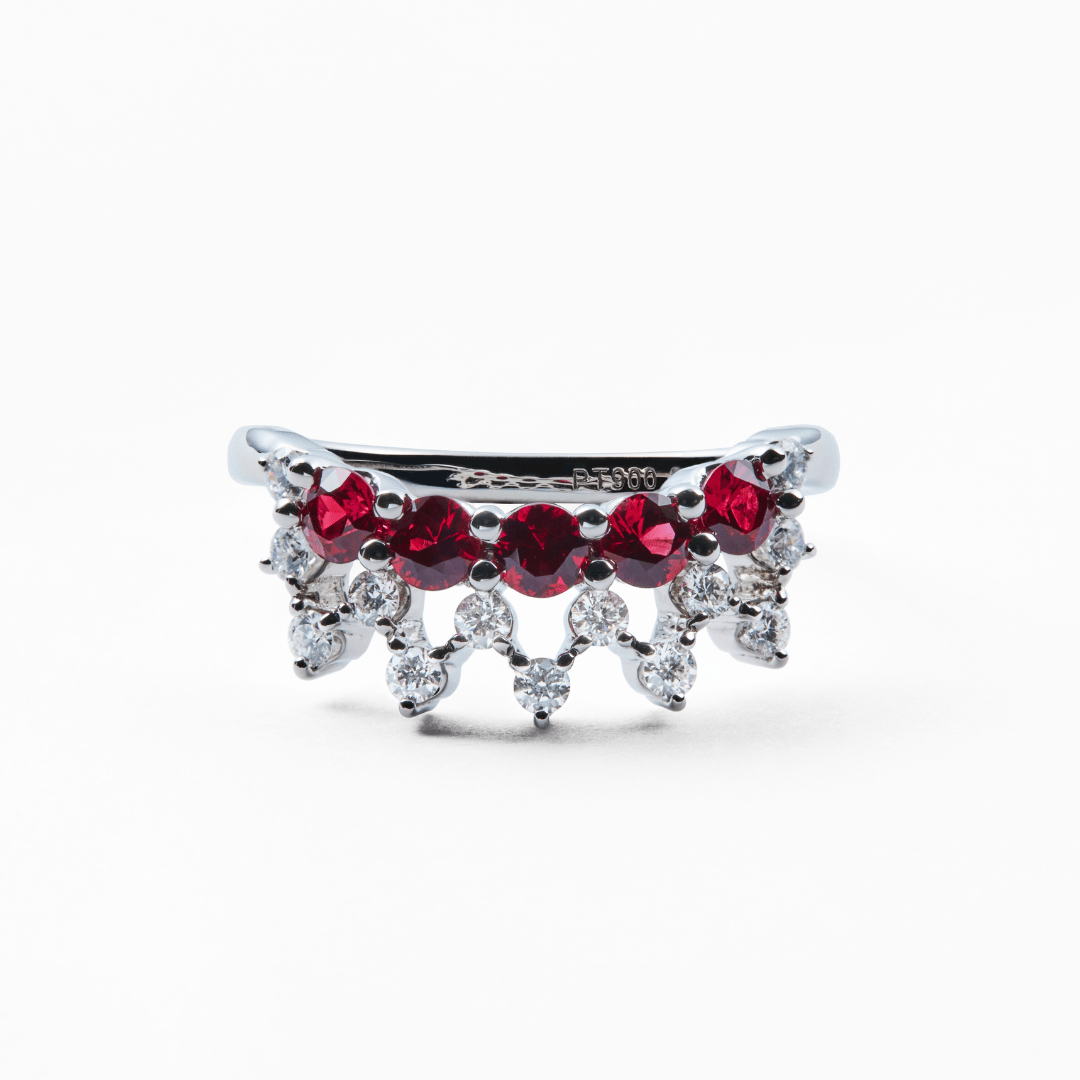 CINQ Ruby Ring - LARICH