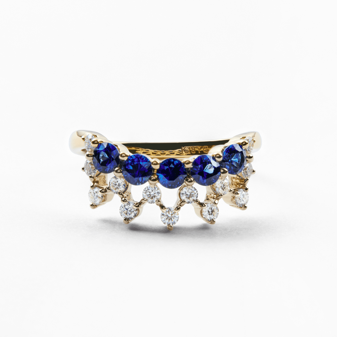 CINQ Sapphire Ring - LARICH