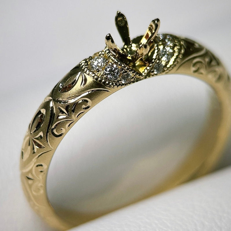 KAZANE Ring（中石お持込プラン） - LARICH