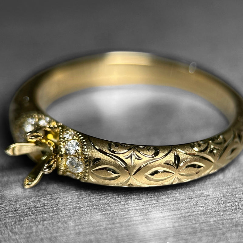 KAZANE Ring（中石お持込プラン） - LARICH